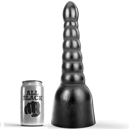 34 cm Realistic Dildo - All Black Collection