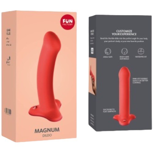 Magnum Dildo Coral