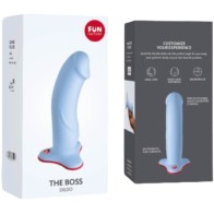 The Boss Dildo Realistico Celeste