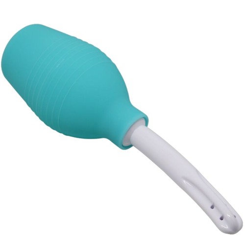 Blue Silicone Anal Shower Bulb for Clean Play