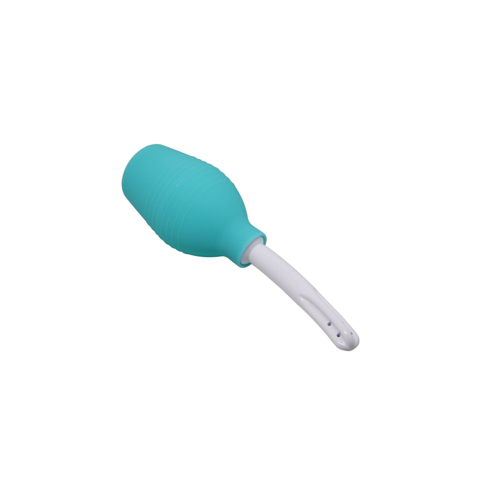 Blue Silicone Anal Shower Bulb for Clean Play