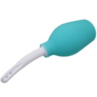 Ducha Anal de Silicona Azul para Jugar Limpio