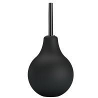 Black Anal Douche Bulb - Clean Safe Play