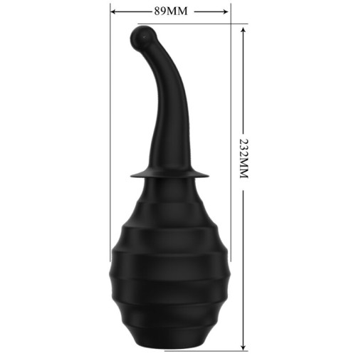 Blkm6 Super Power Anal Douche Black - Ultimate Hygiene Tool