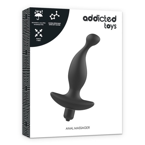 Anal Vibrating Massager Black Model 1