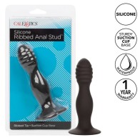 Ribbed Silicone Anal Stud by Calexotics