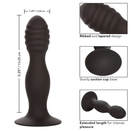 Ribbed Silicone Anal Stud by Calexotics