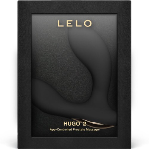 Hugo 2 Prostate Massager Black - Enhanced Pleasure Experience