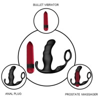 Armony Knight Prostate Vibrator Remote Control Ring