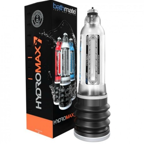 Hydromax 7 Transparent Penis Pump - Hydrophilic Power