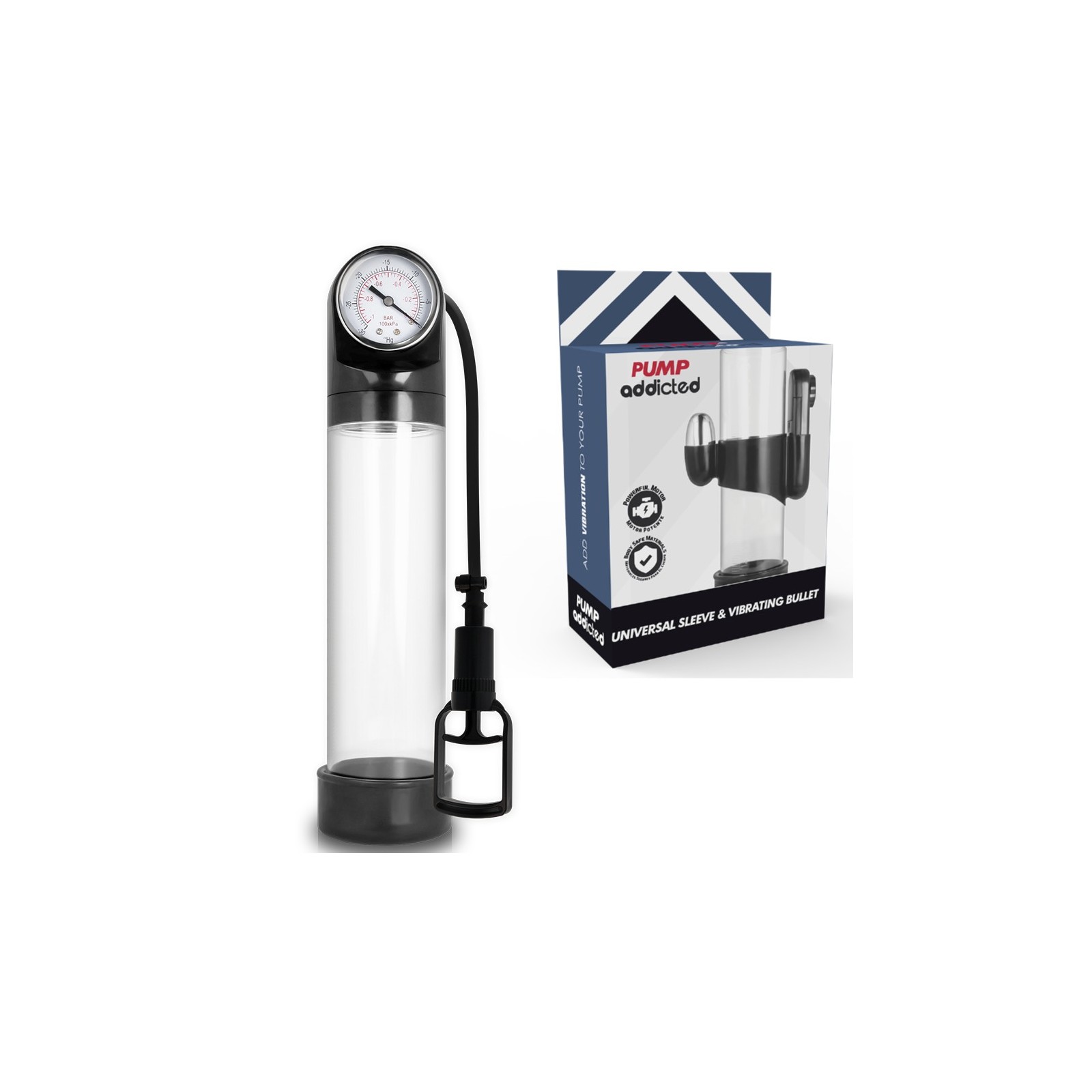 Buy Transparent Rx9 Erection Pump with Vibrator