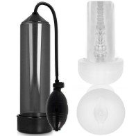 RX3 Erection Pump Black with Masturbator