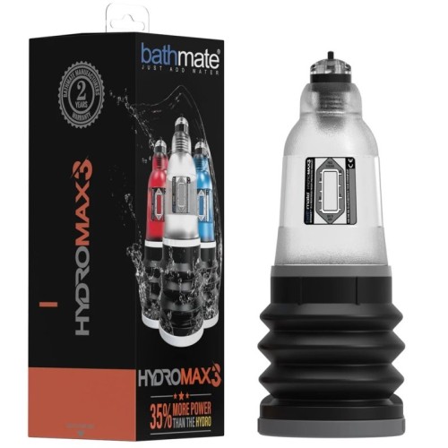 Bomba de Pene Hydromax 3 Transparente