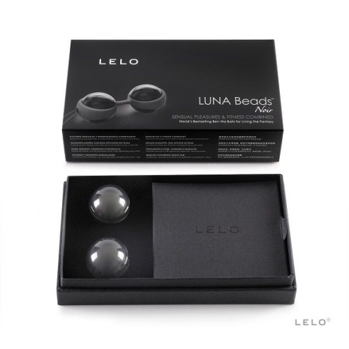 Luna Beads Noir Bolas Kegel - Mejora la Salud y el Placer