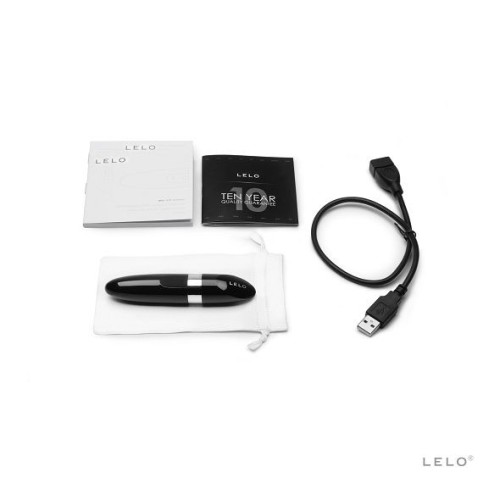 MIA 2 Black Vibrator - Elegant and Discreet