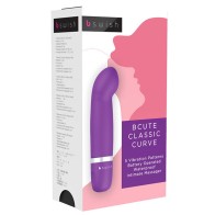 Bcute Classic Curve Vibrator - Discrete and Powerful