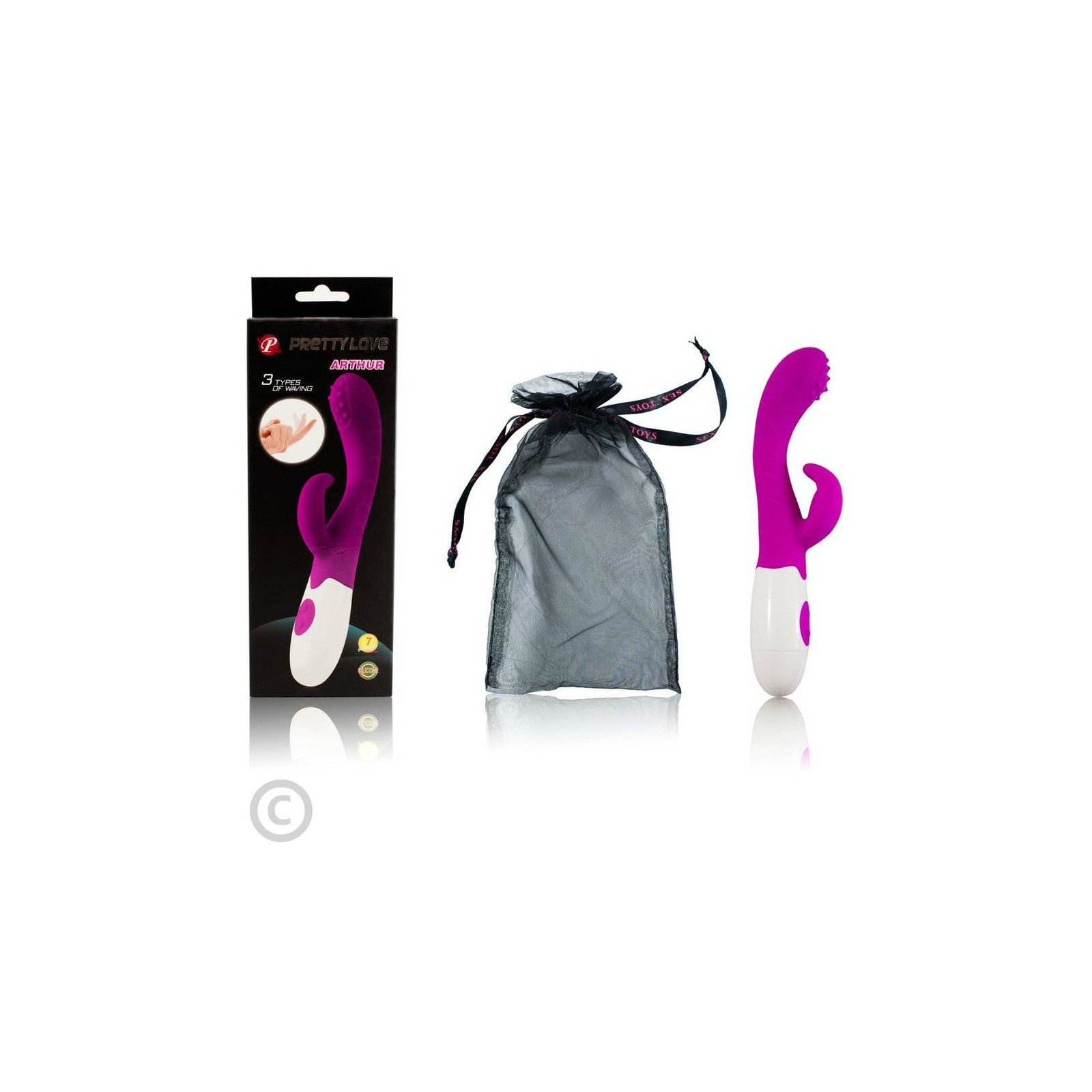 Pretty Love Flirtation Arthur Vibrator - High-Quality Stimulator