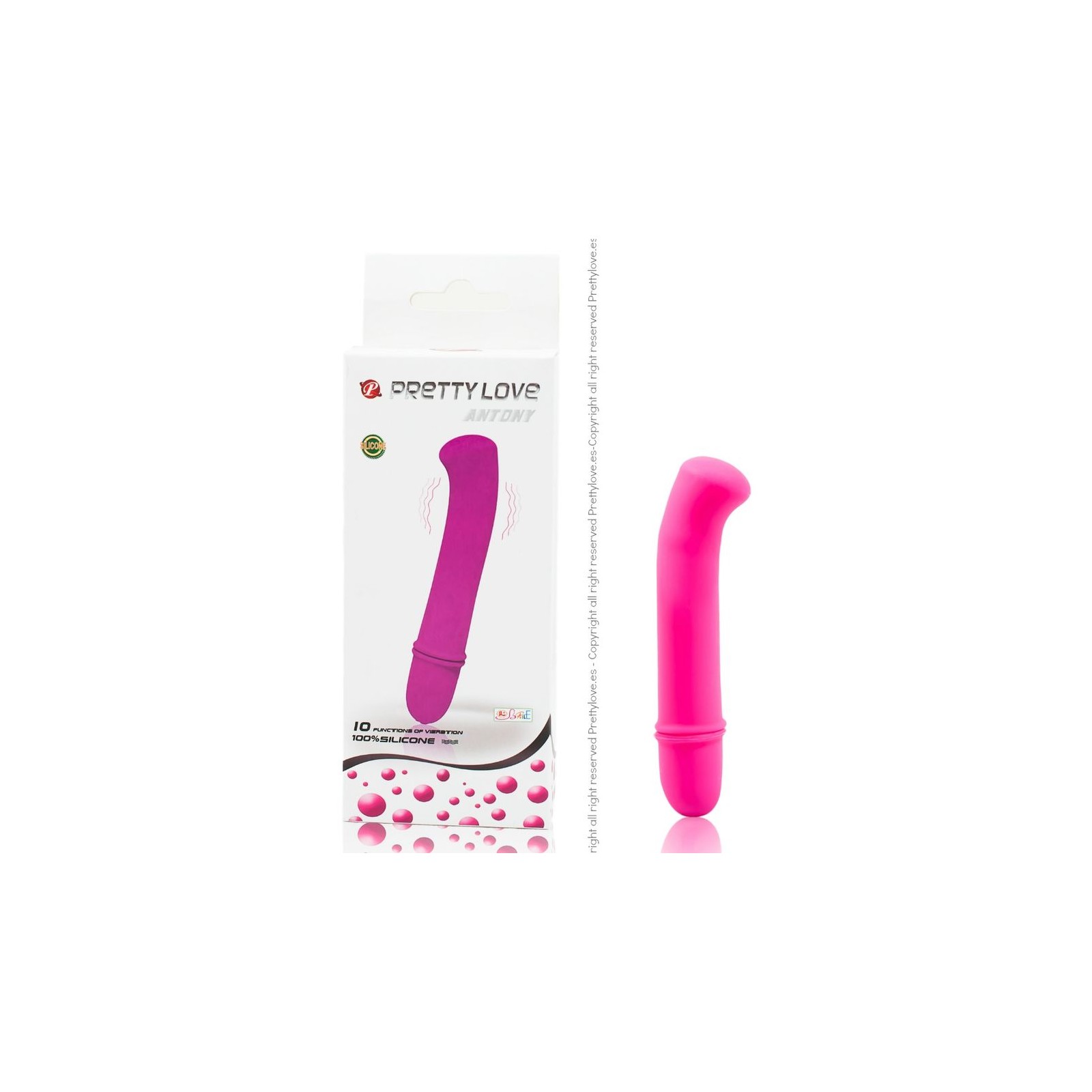 Pretty Love Vibrador Flirtation Antony en Lila