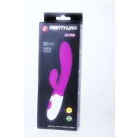 Pretty Love Flirtation Vibrator with Clitoral Stimulator