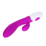 Pretty Love Flirtation Vibrator with Clitoral Stimulator