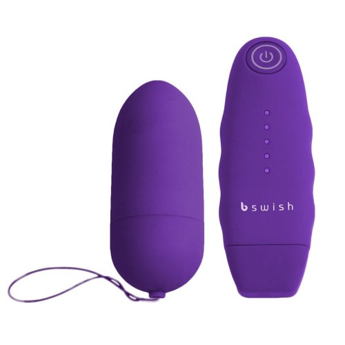 Bnaughty Unleashed Classic Lila Control Remoto para Bala