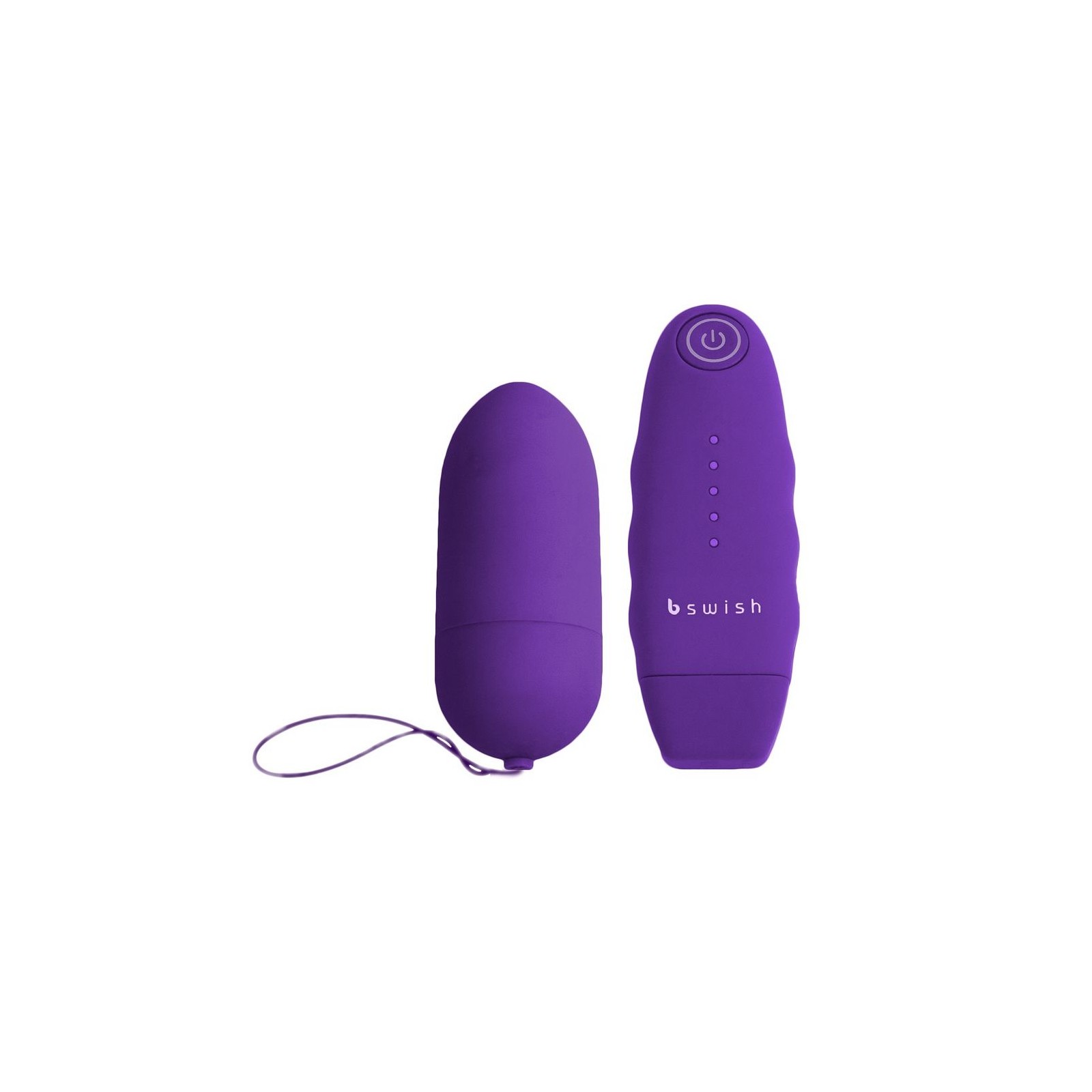 Bnaughty Unleashed Classic Lila Control Remoto para Bala