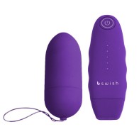 Bnaughty Unleashed Classic Lila Control Remoto para Bala