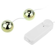 Baile Golden Vibrating Kegel Balls - Enhance Your Pleasure