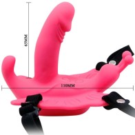 Ultra Passionate Butterfly Harness with Remote - Unleash Your Pleasure