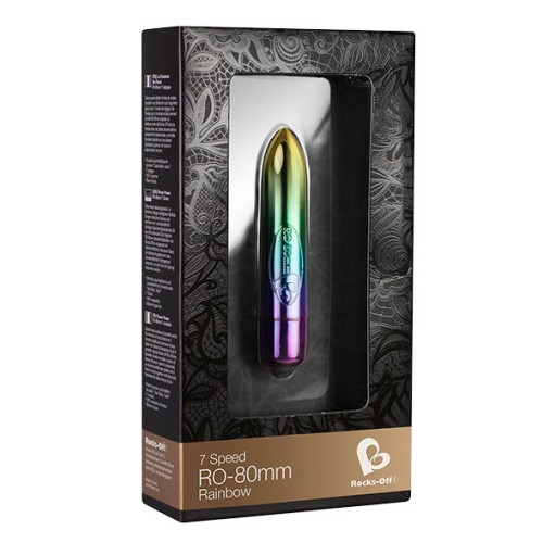 RO-80mm Rainbow Bullet 7 Speeds - Intense Pleasure