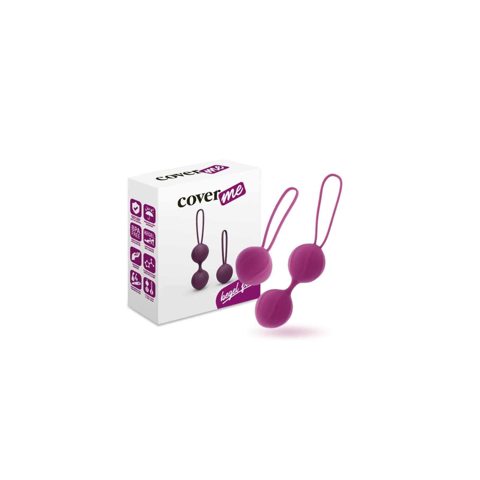 Coverme Kegel Fit Pelvic Trainer Purple