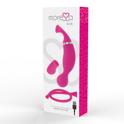 Kirk Duo Premium Silicone Vibrator for Total Pleasure