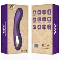 Sunny Vibrador Recargable de Silicona para el Punto G