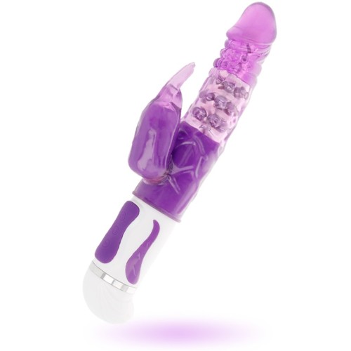 Intense Guppy Rotating Vibrator Purple