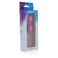 Intense Kisha Fit Silicona Kegel - Rosa