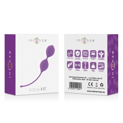 Kisha Fit Bolas de Silicona Kegel Intense para Fortalecimiento Pélvico