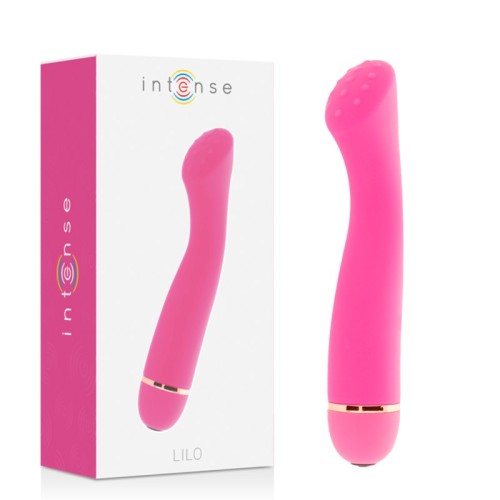 Intense Lilo 20 Speed Vibrator in Pink Silicone