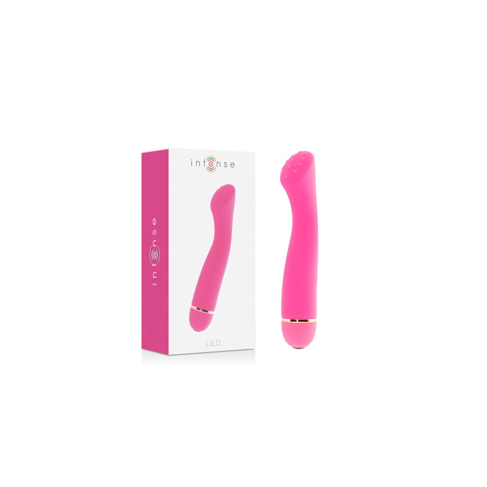 Intense Lilo 20 Speed Vibrator in Pink Silicone