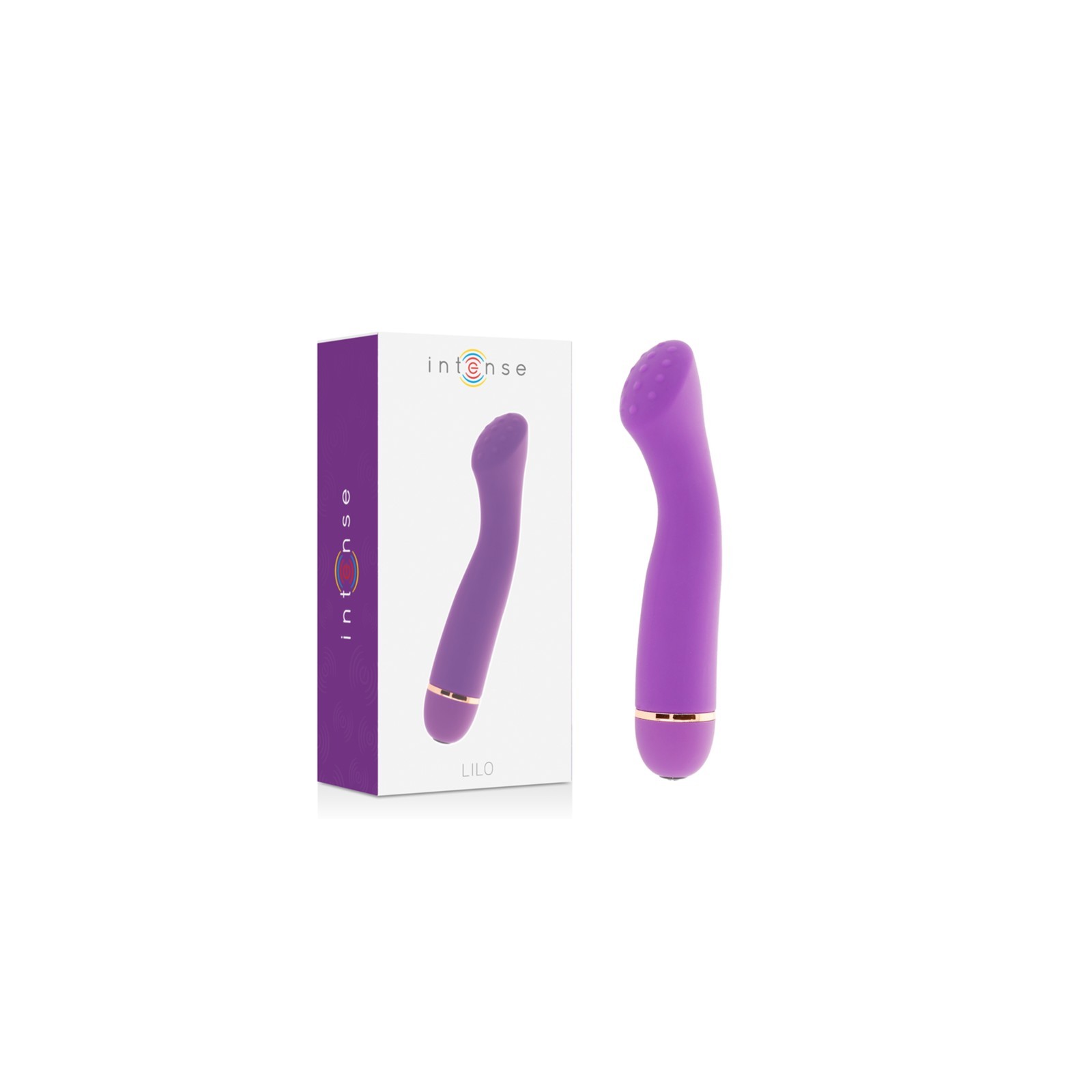 Intense Lilo 20 Speeds Silicone Vibrator - Purple