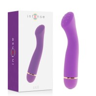 Intense Lilo 20 Speeds Silicone Vibrator - Purple