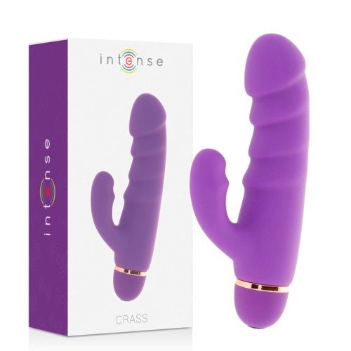 Intense Crass 20 Velocidades Vibrador Silicona Lila