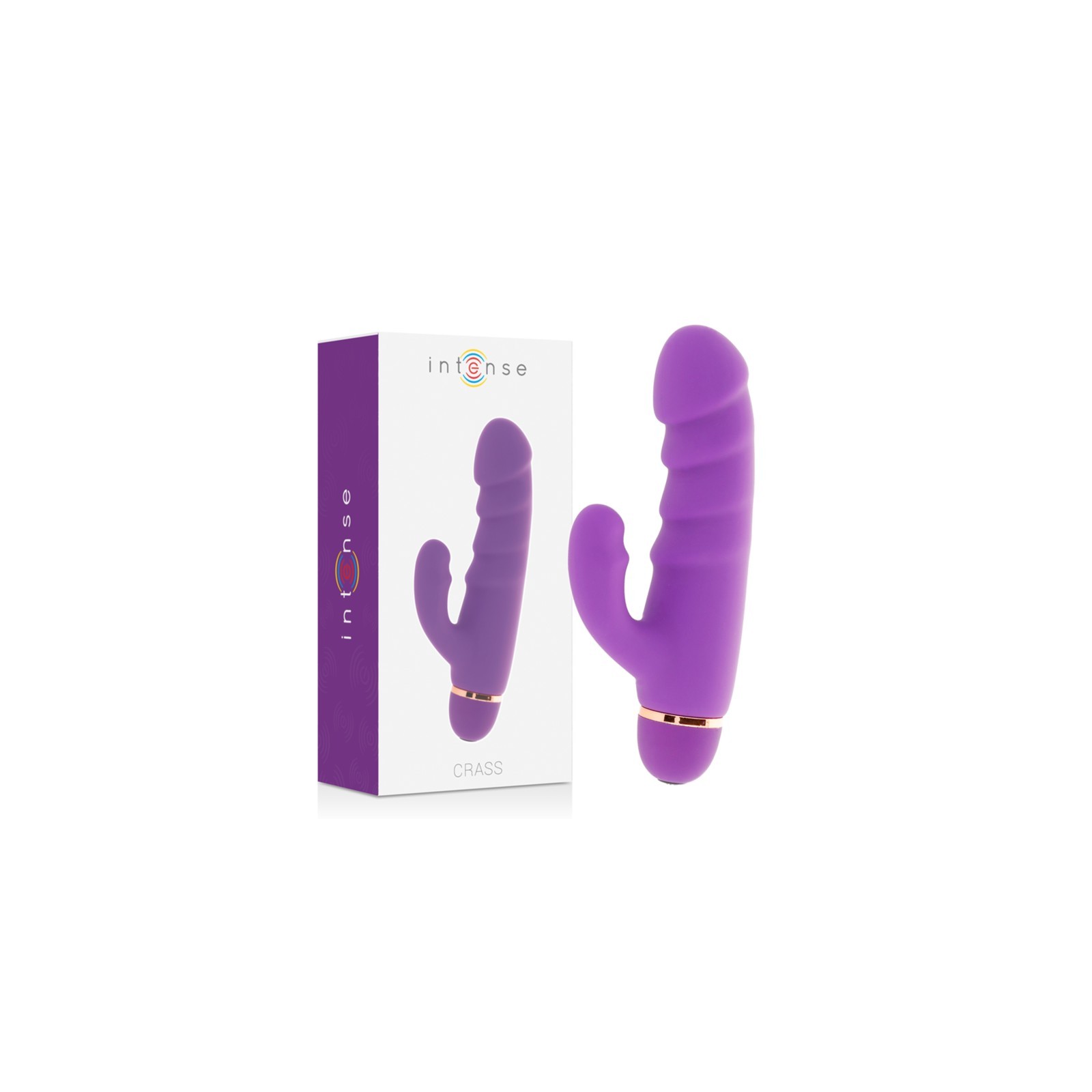 Intense Crass 20 Velocidades Vibrador Silicona Lila