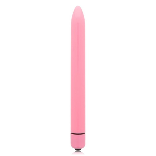 Glossy Slim Vibrator Pink