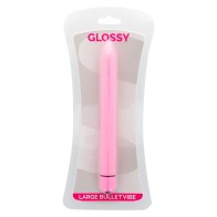 Glossy Slim Vibrator Pink