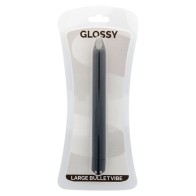 Glossy Slim Black Vibrator