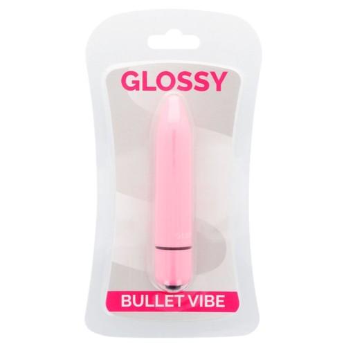 Buy Glossy Thin Pink Vibrator Online