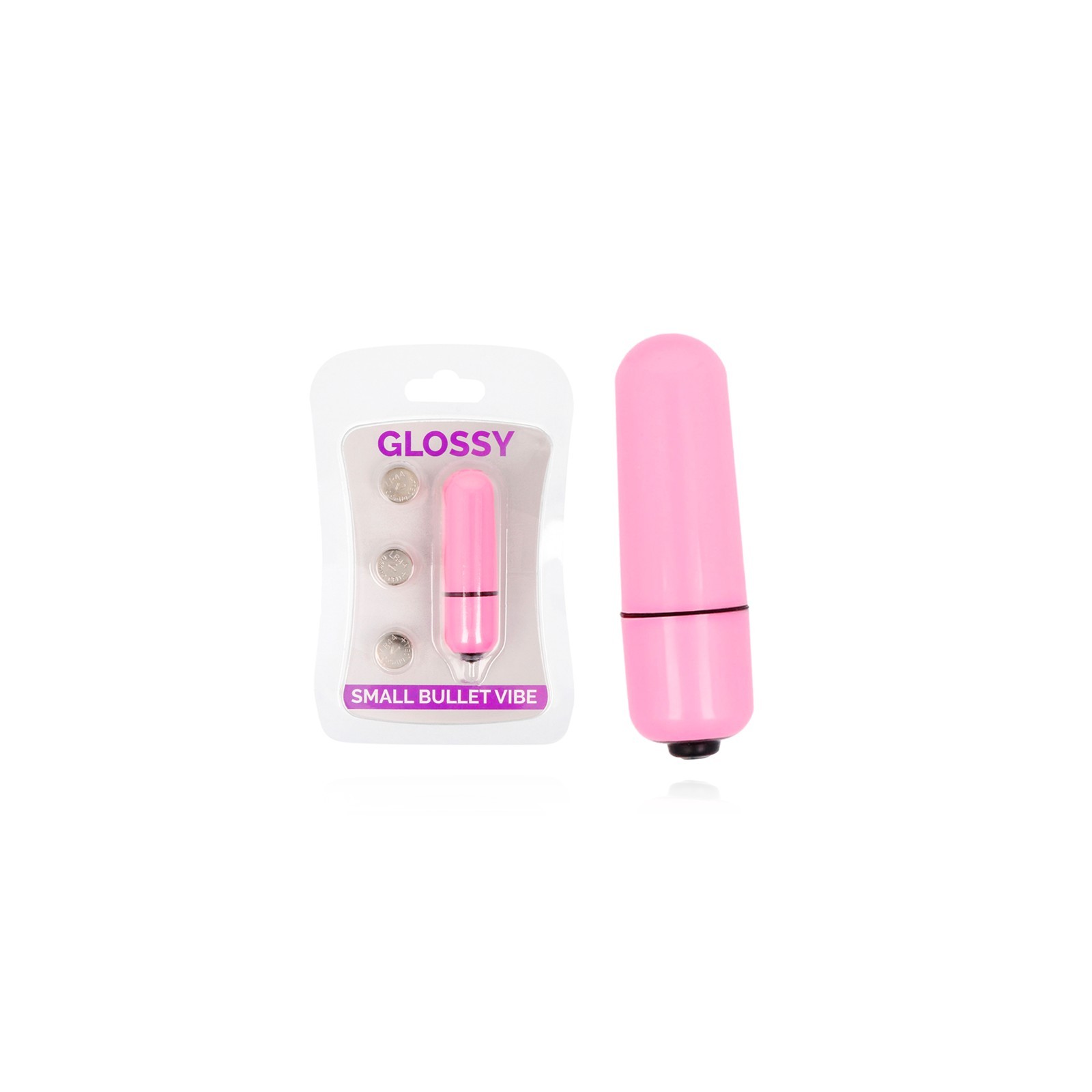 Glossy Bala Vibradora Rosa - Amigable Para Viajar