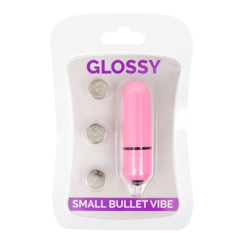 Glossy Bala Vibradora Rosa - Amigable Para Viajar