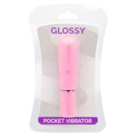 Glossy Intense Pink Pocket Vibrator