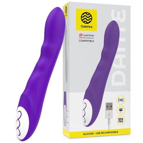 Vibrador Lila Dante con Tecnología Watchme